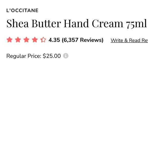 L'Occitane Shea Butter Hand Cream - NEW - Picture 2 of 2